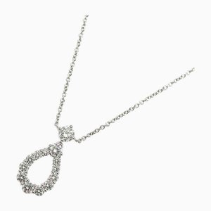 HW Loop Diamond & Platinum Medium Necklace from Harry Winston