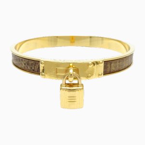 Kelly Bangle in Leather from Hermes
