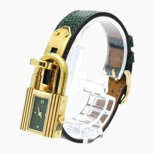 Kelly Quartz Gold Plated Womens Watch from Hermes