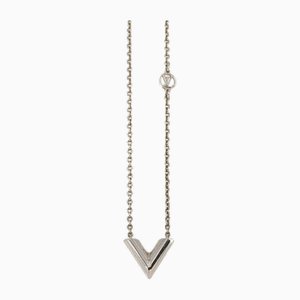Essential V Necklace in Silver from Louis Vuitton