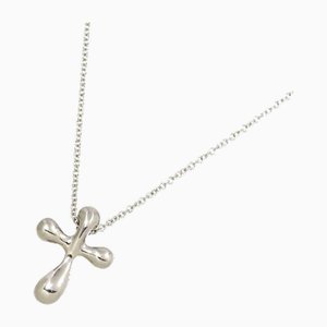 Cross Necklace in Platinum from Tiffany & Co.