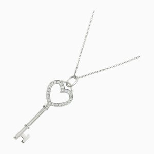 Heart Key Diamond Necklace from Tiffany & Co.