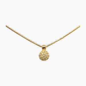 Rhinestone Pendant Necklace from Dior