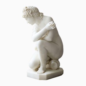 Bathing of Venus, 19th-20th Century, Marble Sculpture