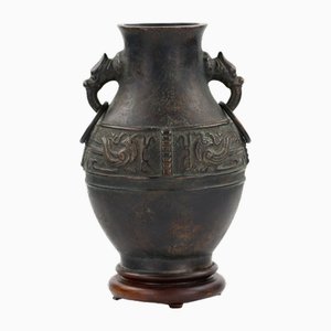 Bronze Jug for Wine Hu with Jinwen Signs