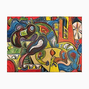 David Harper, Pit Pony, 2024, Acrylic on Canvas