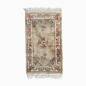 Vintage Chinese Art Deco Rug, 1980s