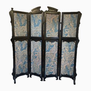 French Ebonised Room Divider, 1890s
