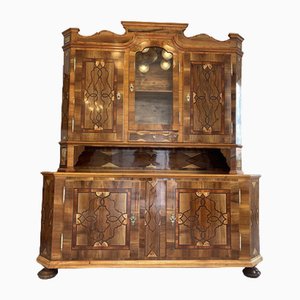 Baroque Top Dresser Marquetry Bookcase