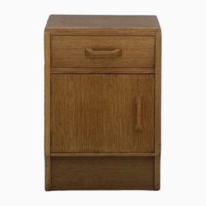 Comodino Mid-Century in stile danese in quercia di G-Plan