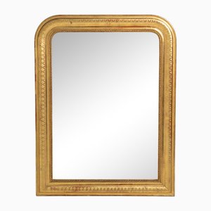 Espejo de pared Louis Philippe dorado