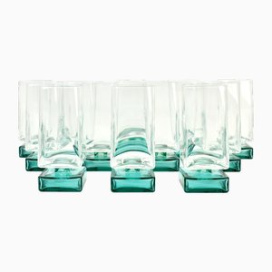 Wine Glasses by Luigi Bormioli, 1980s, Set of 12