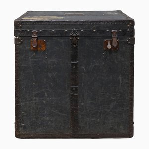 Baule da viaggio antico, fine XIX secolo