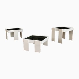 Vintage Coffee Table from Cassina, 1970s, Set of 3