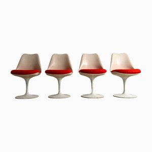 Vintage Tulip Stühle von Eero Saarinen für Knoll, 1960er, 4er Set