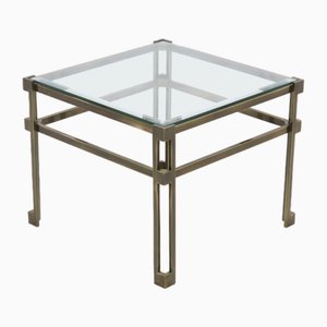 Cast Bronze Side Table, 1970s