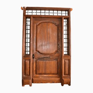 Mid-Century Spanish Wooden Door