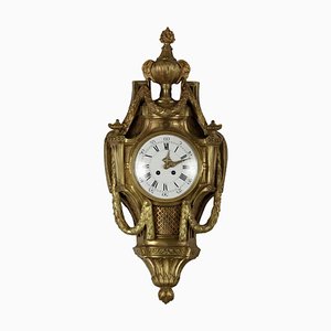 Gilded Bronze Pendulum Wall Clock