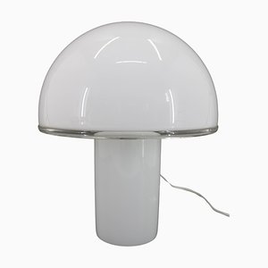 Murano Glass Mushroom Table Lamp, Italy, 1990s