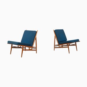 Fauteuils Mid-Century Modernes par Isa, Italie, 1960s, Set de 2