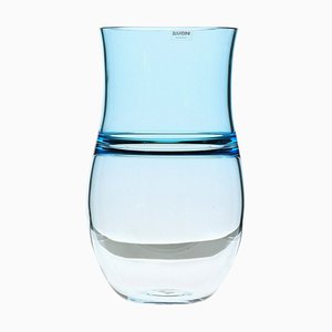 Acquamarina Murano Glass Vase by Alfredo Barbini, 1980s