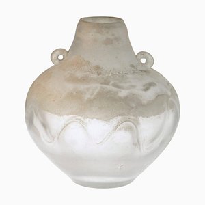 Murano Glass Vase by Seguso for Bisazza, 1990s