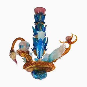 Last Judgment Hieronymus Bosch Chandelier by Pino Signoretto