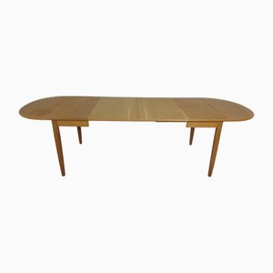 Großer Drop Leaf Eiche Esstisch von Arne Vodder für Sibast, Denmark, 1960er
