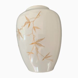 Jarrón de porcelana de Weisswasser, Mid-Century