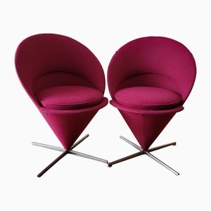 Cone Chair Armchair by Verner Panton for Vitra, Set of 2