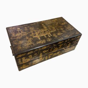 Boîte Vintage en Laque, Chine