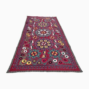 Vintage Suzani Wall Art Tapestry, 1970s