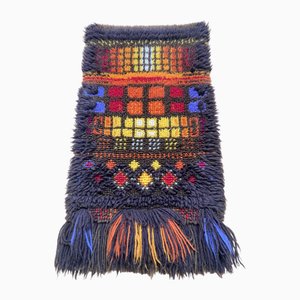 Arazzo da parete vintage in lana, anni '70