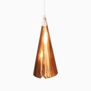 Ceiling Lamp in Copper by Hans Bergströms, 1950s