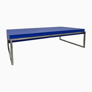 Vintage Coffee Table in Blue