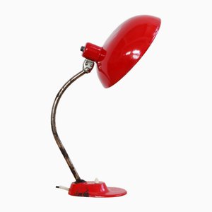 Vintage Red Lamp, 1940s