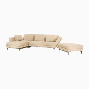 Moule Fabric Sofa Set in Beige from Brühl, Set of 2