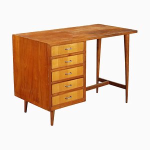 Vintage Wood Desk, 1950s