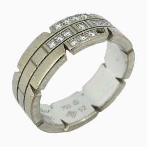 Tank Francaise Diamond Ring in White Gold from Cartier