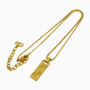 Halskette aus vergoldetem Gold von Christian Dior