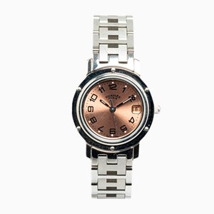 Quartz Stainless Steel Clipper Watch from Hermès