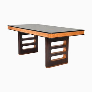 Mesa de comedor / escritorio Art Déco de Osvaldo & Gaetano Borsani, Italia, años 30