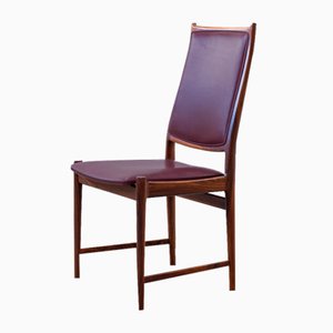 Sedie Darby in palissandro di Afdal, anni '60, set di 8