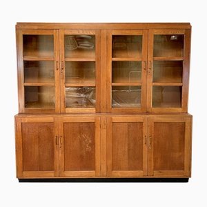 Mid-Century Glazed Haberdashery Lab Display Cabinet
