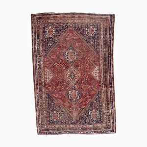 19th Century Shiraz Rug, 1890s