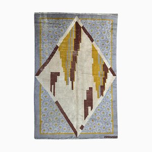 Art Deco French Rug by Cransac, 1930s