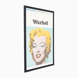 Poster at the Tate Gallery by Andy Warhol, 1971