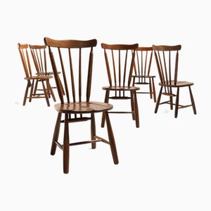 Vintage Chairs, 1970s, Set of 6