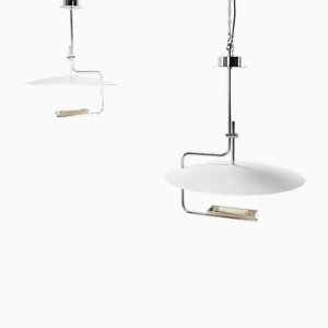 Deckenlampe von Sabine Charoy für Verre Lumière, 1970er