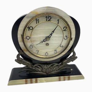 Reloj Liberty vintage de mármol, años 20